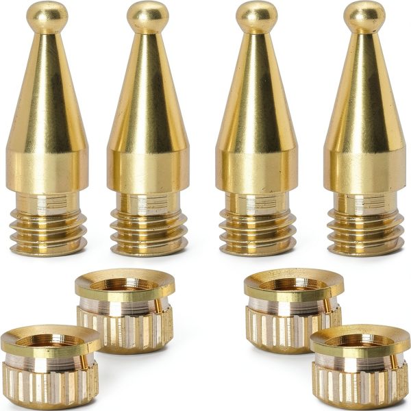 Copper Speaker Spikes by MEETOOT for Turntables-0