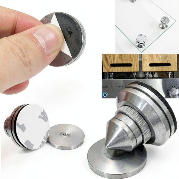 F-ber 4 Gold Sets Speaker Spikes Stainless Steel-1