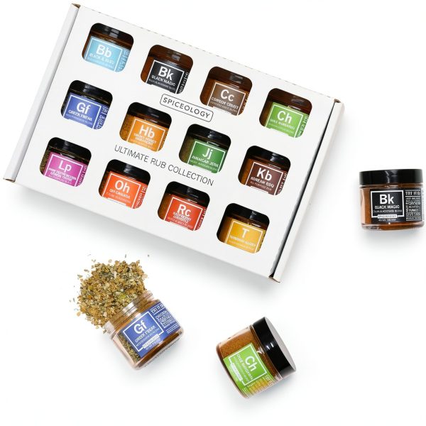Spiceology Mini Jar Rub Collection Gourmet Spice Blends Gift-5