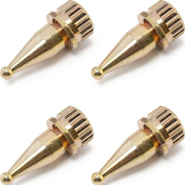 Copper Speaker Spikes by MEETOOT for Turntables-4