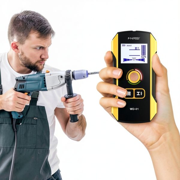 FNIRSI Stud Finder 6 in 1 Wall Scanner Metal AC Wire-5