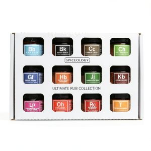 Spiceology Mini Jar Rub Collection Gourmet Spice Blends Gift-0
