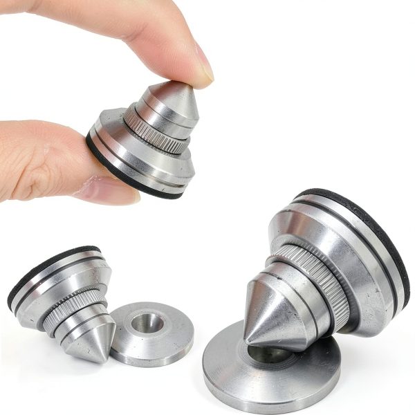F-ber 4 Gold Sets Speaker Spikes Stainless Steel-0