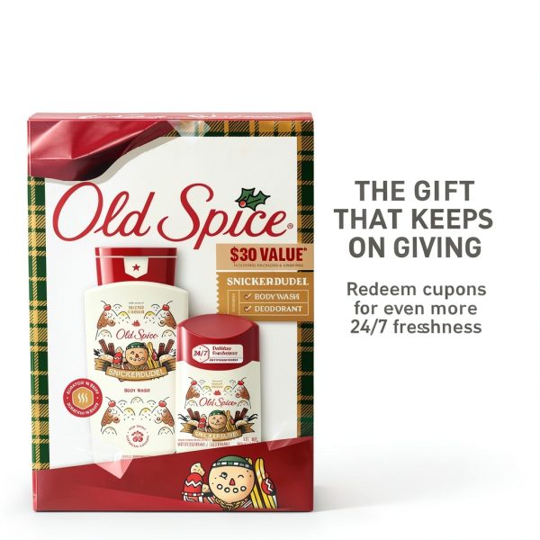 Old Spice Snickerdudel Holiday Pack Body Wash Deodorant-3