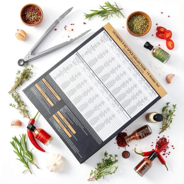 Shenzhen An Pu Sai Er Grill Seasonings Set 15 Unique Spices-1