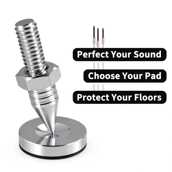 Tertullus Premium Speaker Spikes 316L Stainless Steel-8