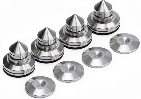 F-ber 4 Gold Sets Speaker Spikes Stainless Steel-3