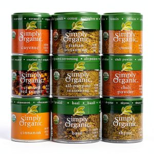 Simply Organic Starter Spice Gift Set Grocery Gourmet Food-0