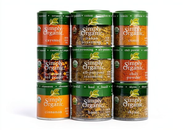 Simply Organic Starter Spice Gift Set Grocery Gourmet Food-0