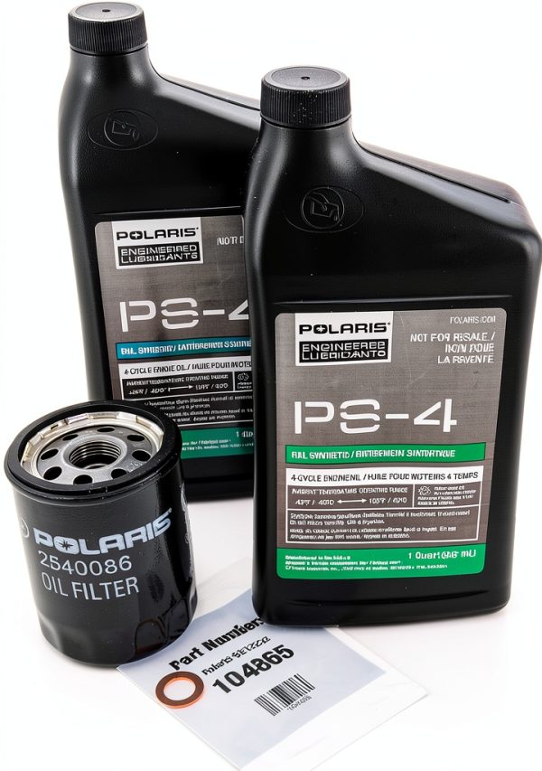 Polaris 5W-50 Synthetic Oil Powersports Authority-0