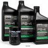 Polaris PS-4 Full Synthetic 5W-50 Engine Oil 2.5qt ATV Kit-1