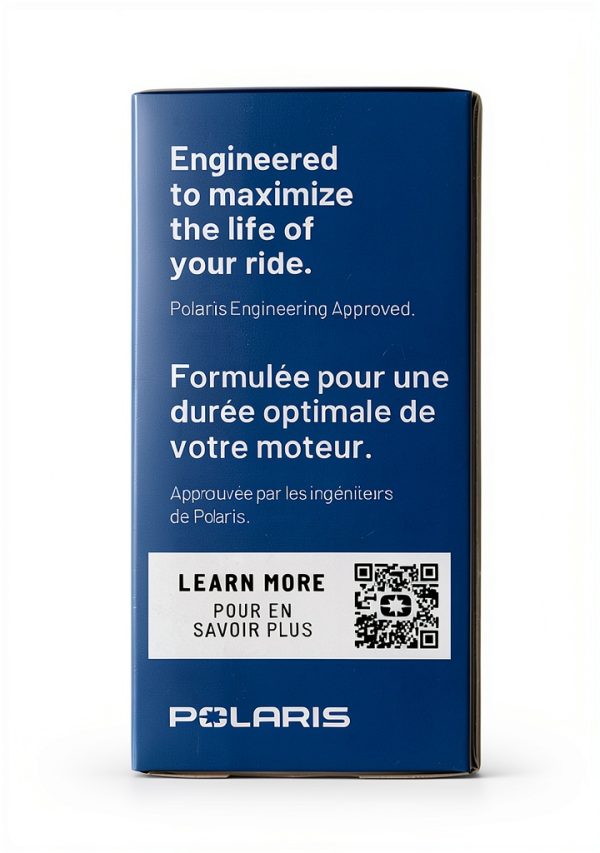 Polaris PS-4 Full Synthetic 5W-50 Engine Oil 2.5qt ATV Kit-4