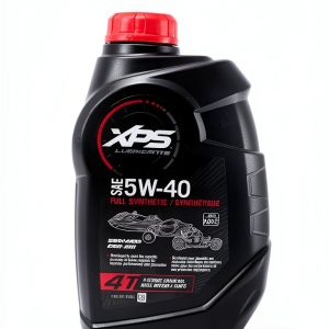 5W-40 UTV Engine Oil by BRP - 3 Quart Can with Filter, O-Ring, Funnel-0