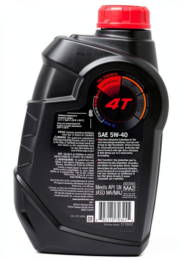 5W-40 UTV Engine Oil by BRP - 3 Quart Can with Filter, O-Ring, Funnel-2
