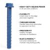 Tapcon+ 1/2" x 3" Hex Head Concrete Anchors Blue Climaseal 10-Pack-1