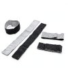 Softball Sleeve Holders by Ipercox - Black/White Velcro Ties 10 Pack-5